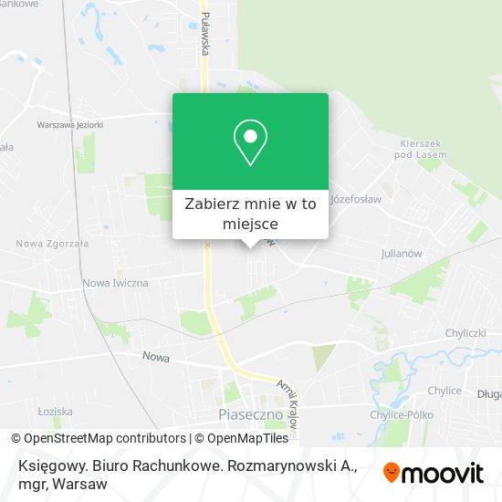 Mapa Księgowy. Biuro Rachunkowe. Rozmarynowski A., mgr