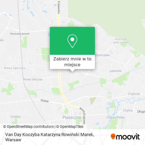 Mapa Van Day Koczyba Katarzyna Rowiński Marek