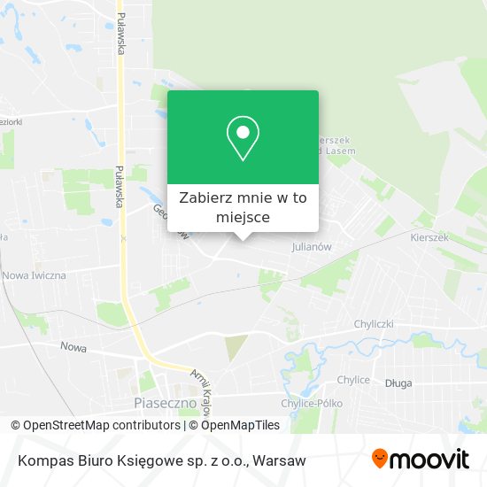 Mapa Kompas Biuro Księgowe sp. z o.o.