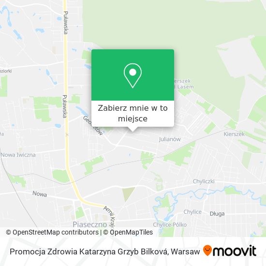 Mapa Promocja Zdrowia Katarzyna Grzyb Bilková