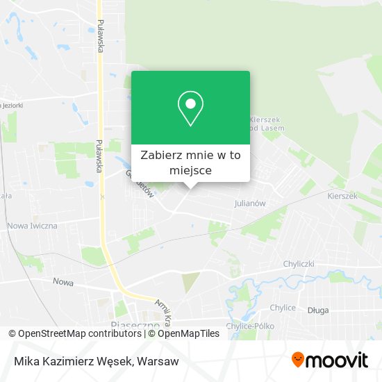 Mapa Mika Kazimierz Węsek