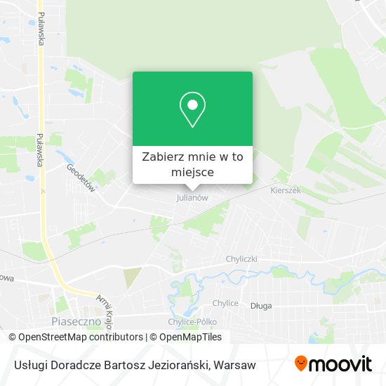 Mapa Usługi Doradcze Bartosz Jeziorański