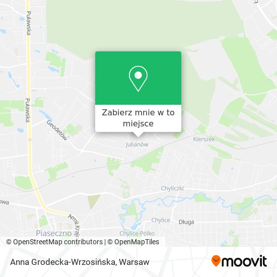 Mapa Anna Grodecka-Wrzosińska