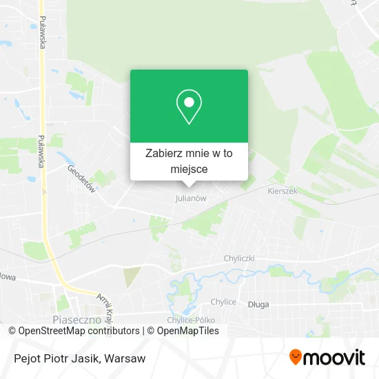 Mapa Pejot Piotr Jasik