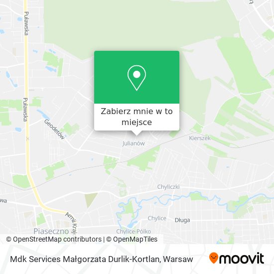 Mapa Mdk Services Małgorzata Durlik-Kortlan