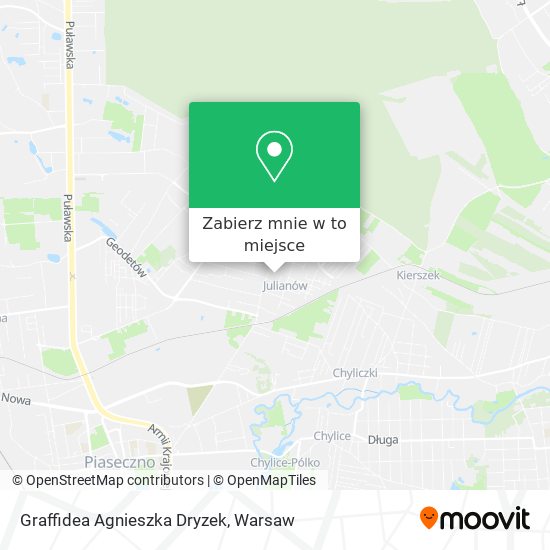 Mapa Graffidea Agnieszka Dryzek