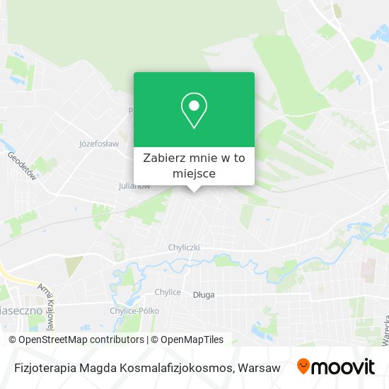 Mapa Fizjoterapia Magda Kosmalafizjokosmos