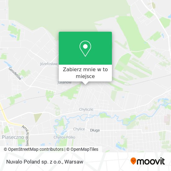 Mapa Nuvalo Poland sp. z o.o.