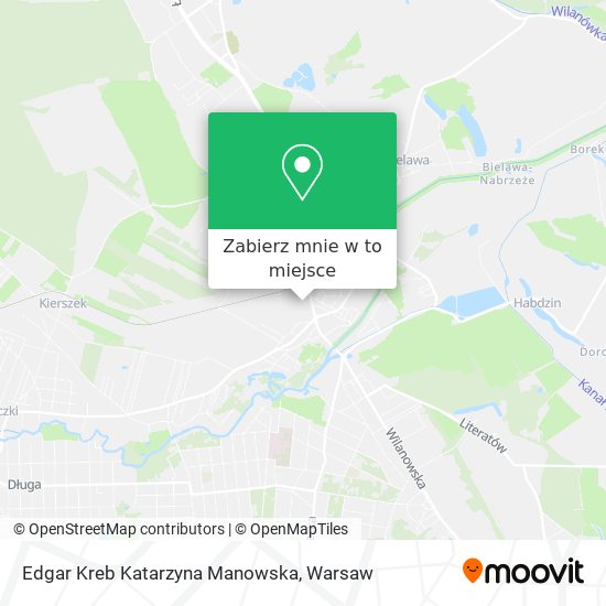 Mapa Edgar Kreb Katarzyna Manowska