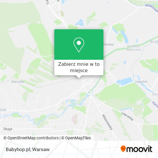 Mapa Babyhop.pl