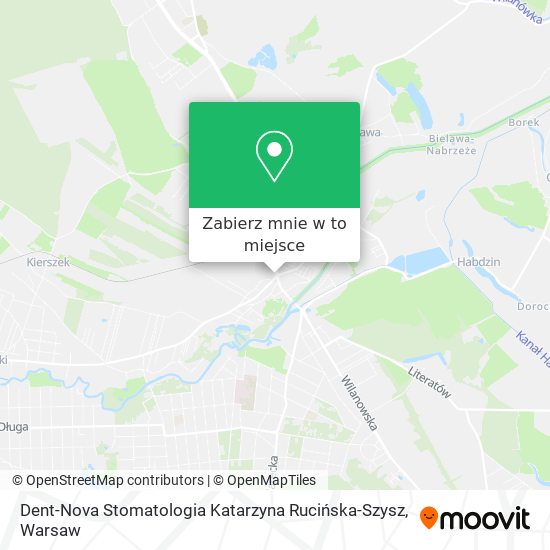 Mapa Dent-Nova Stomatologia Katarzyna Rucińska-Szysz