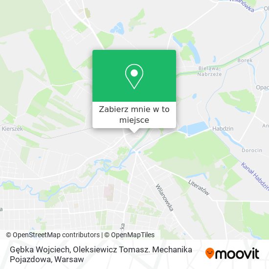 Mapa Gębka Wojciech, Oleksiewicz Tomasz. Mechanika Pojazdowa