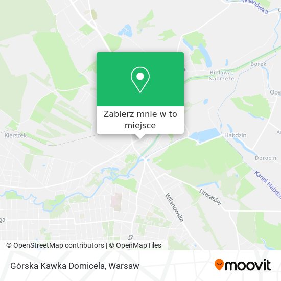 Mapa Górska Kawka Domicela