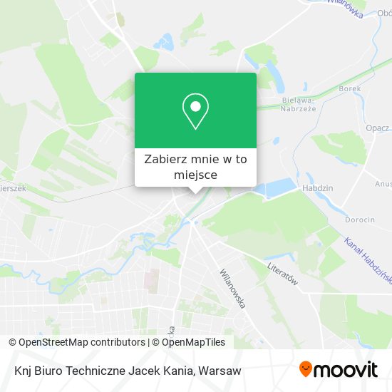 Mapa Knj Biuro Techniczne Jacek Kania