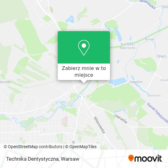 Mapa Technika Dentystyczna