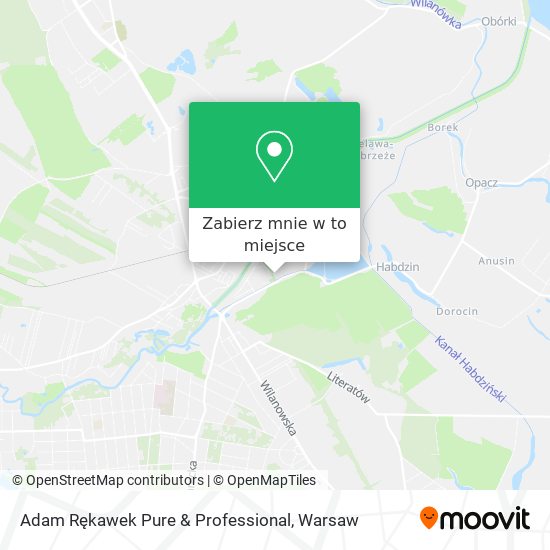 Mapa Adam Rękawek Pure & Professional