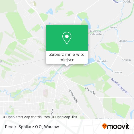 Mapa Perelki Spolka z O.O.