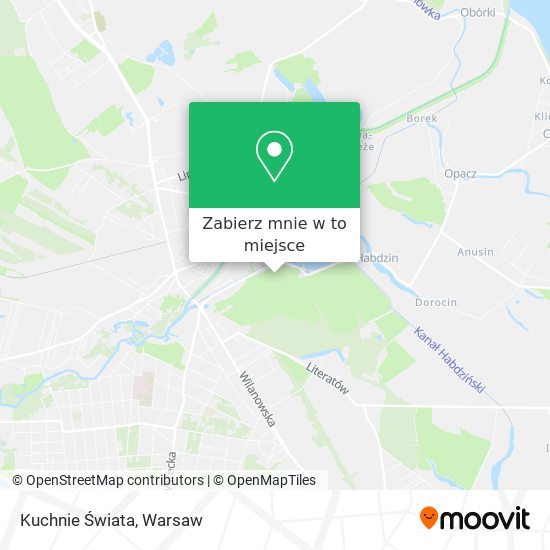 Mapa Kuchnie Świata