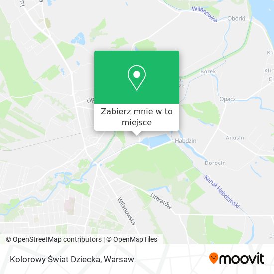 Mapa Kolorowy Świat Dziecka