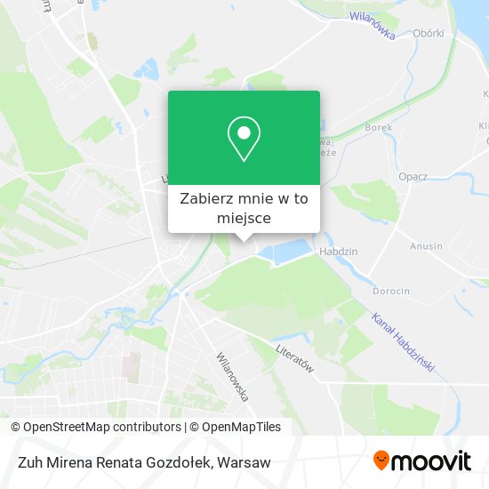 Mapa Zuh Mirena Renata Gozdołek