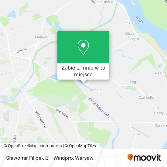 Mapa Sławomir Filipek El - Windpro