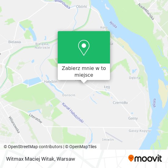 Mapa Witmax Maciej Witak