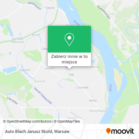 Mapa Auto Blach Janusz Skołd