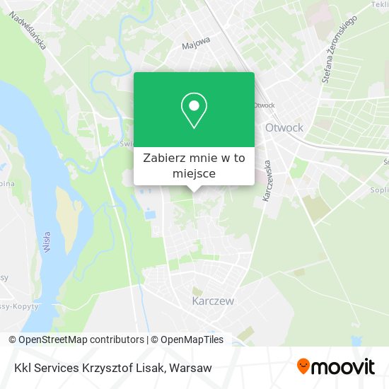 Mapa Kkl Services Krzysztof Lisak