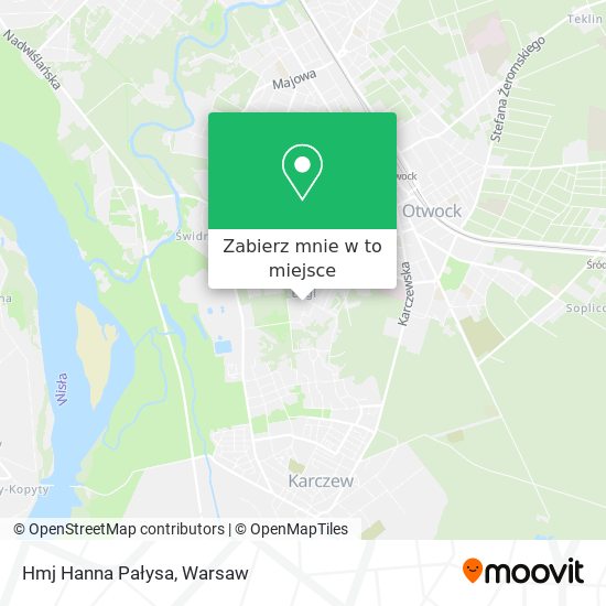 Mapa Hmj Hanna Pałysa