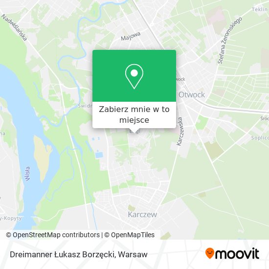 Mapa Dreimanner Łukasz Borzęcki