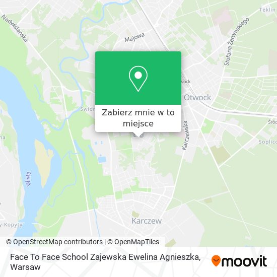 Mapa Face To Face School Zajewska Ewelina Agnieszka