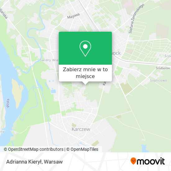 Mapa Adrianna Kierył