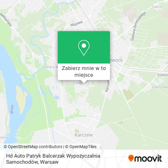 Mapa Hd Auto Patryk Balcerzak Wypożyczalnia Samochodów