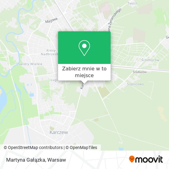 Mapa Martyna Gałązka