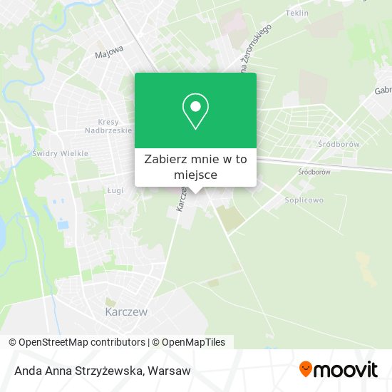 Mapa Anda Anna Strzyżewska