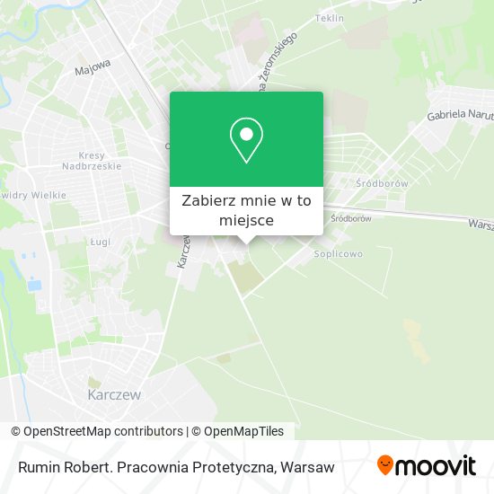 Mapa Rumin Robert. Pracownia Protetyczna