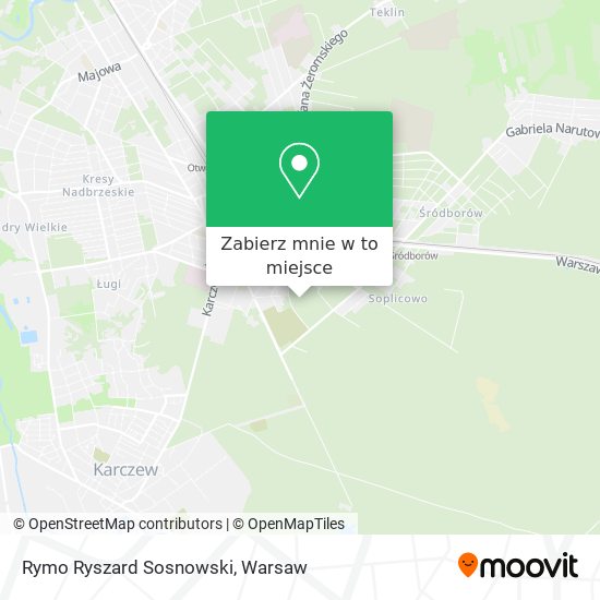 Mapa Rymo Ryszard Sosnowski