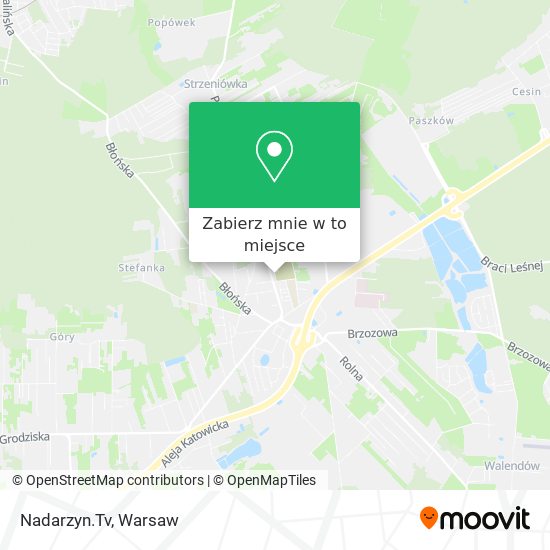 Mapa Nadarzyn.Tv