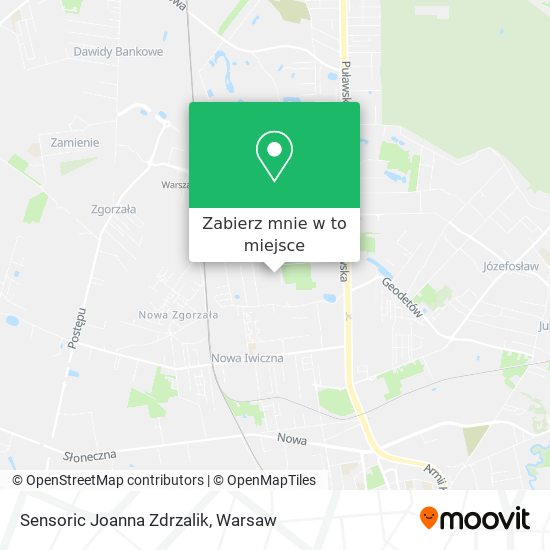 Mapa Sensoric Joanna Zdrzalik