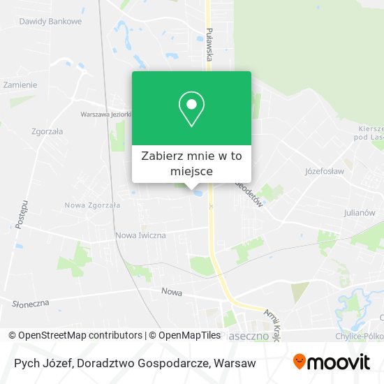 Mapa Pych Józef, Doradztwo Gospodarcze