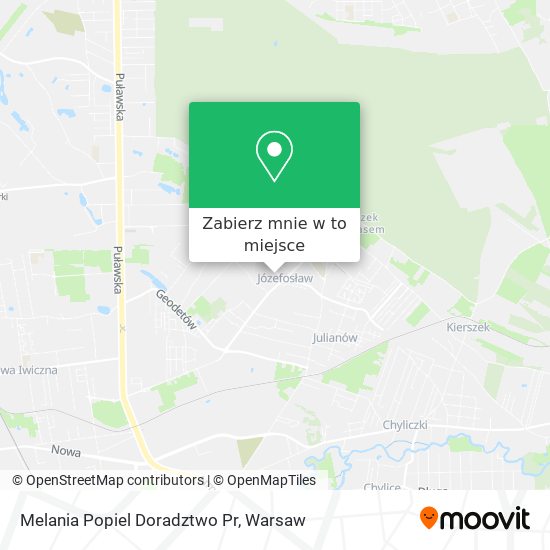 Mapa Melania Popiel Doradztwo Pr