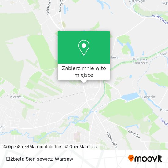 Mapa Elżbieta Sienkiewicz