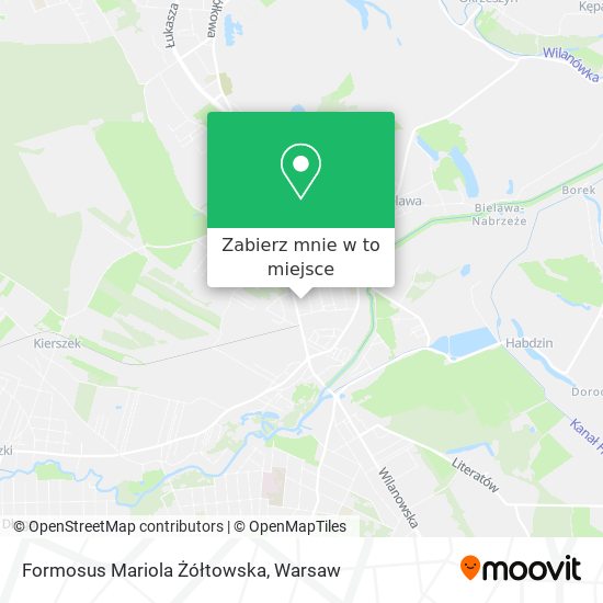 Mapa Formosus Mariola Żółtowska