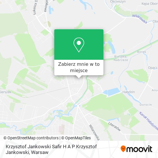 Mapa Krzysztof Jankowski Safir H A P Krzysztof Jankowski