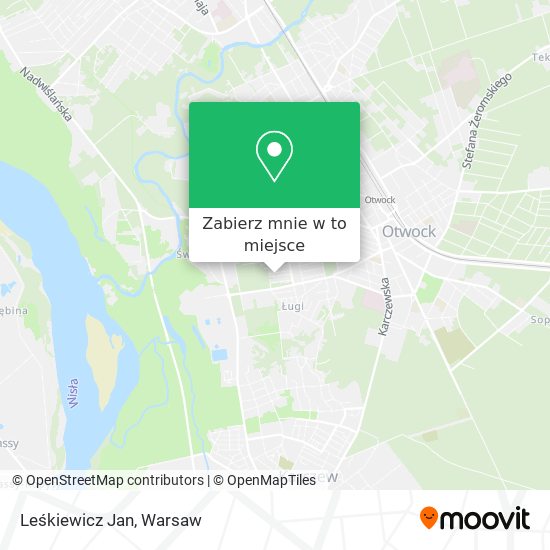 Mapa Leśkiewicz Jan