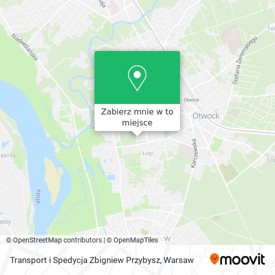 Mapa Transport i Spedycja Zbigniew Przybysz