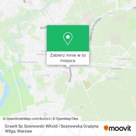 Mapa Grawit Sc Sosnowski Witold i Sosnowska Grażyna Wilga