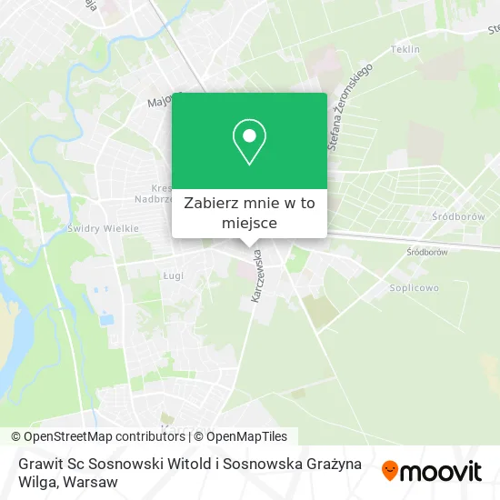 Mapa Grawit Sc Sosnowski Witold i Sosnowska Grażyna Wilga