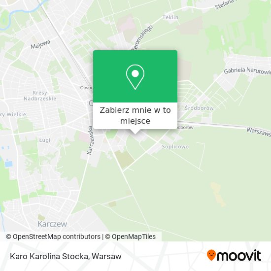 Mapa Karo Karolina Stocka