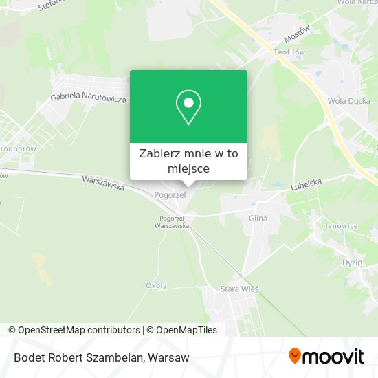 Mapa Bodet Robert Szambelan